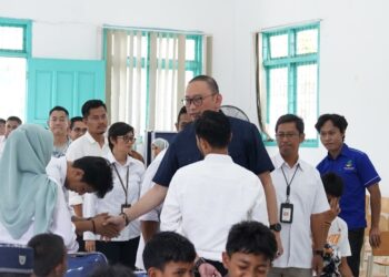 Sekjen Kemensos Apresiasi Perkembangan “Luar Biasa” Sekolah Rakyat 1C di Ternate