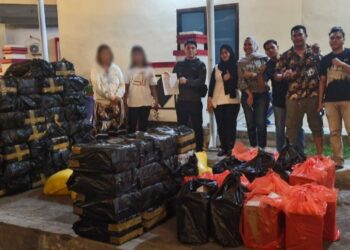 Polres Ternate Ungkap Peredaran Minuman Beralkohol Ilegal dalam Operasi Lilin Kieraha 2025