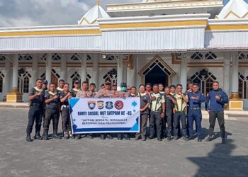 ISH Gelar Baksos Peringati HUT Satpam ke-45