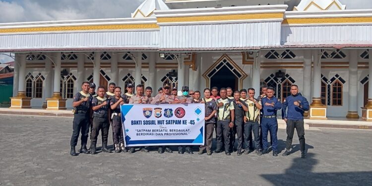 ISH Gelar Baksos Peringati HUT Satpam ke-45