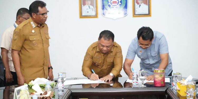 Kembangkan RSUD Maba, Pemda Halut dan Haltim Resmi Teken MoU