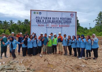 PT Smart Marsindo Integrasikan Good Mining Practice dengan Pemberdayaan Sosial di Pulau Gebe