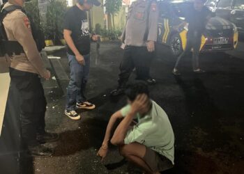 Sat Samapta  Polres Ternate Amankan Terduga  Pelaku Pengancaman