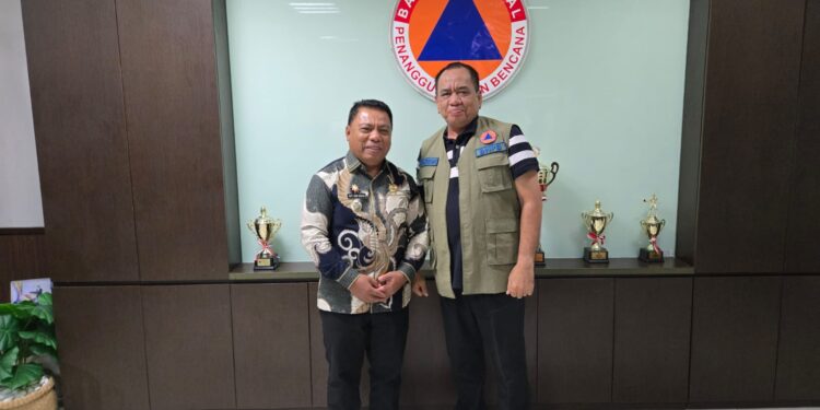 Bahas Pemulihan Pasca Bencana, Bupati Temui BNPB Pusat