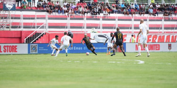 Bhayangkara FC buat Kejutan Taklukkan Malut United 2-1