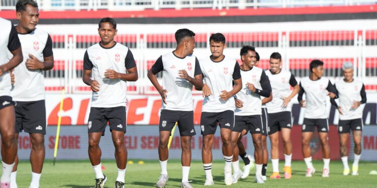 Malut United Hadapi Persik dengan Motivasi Tinggi