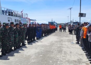 Pemda Halut Lepas Personel Gabungan serta Bantuan Logistik ke Loloda Utara