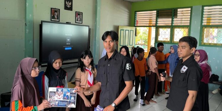 Tim Pencegahan Satgaswil Malut Sosialisasikan Bahaya IRET di SDN 5 Ternate