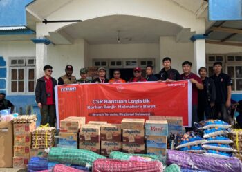 Telkomsel  Pulihkan Jaringan 100% dan Salurkan Bantuan Logistik untuk Masyarakat Terdampak Banjir Halbar