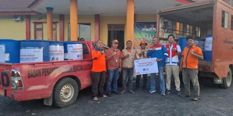 Pertamina Papua-Maluku Salurkan 4 Ribu Liter BBM untuk Pemulihan Banjir dan Longsor di Halut