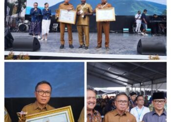Halteng Kembali Mengukir prestasi, IMS Terima Penghargaan Upakarya Wanua Nugraha Dari Kemendagri