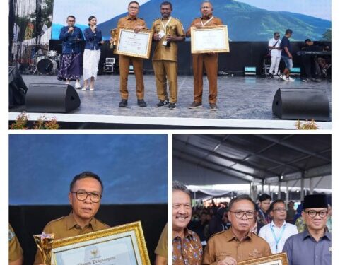 Halteng Kembali Mengukir prestasi, IMS Terima Penghargaan Upakarya Wanua Nugraha Dari Kemendagri