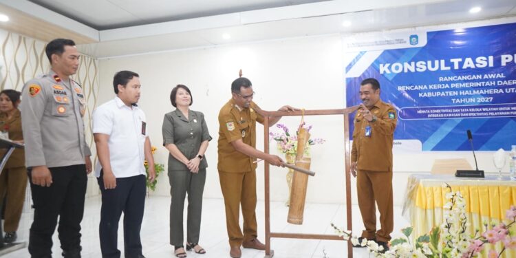 Konsultasi Publik RKPD 2027 Resmi Di Buka Wabup Halut