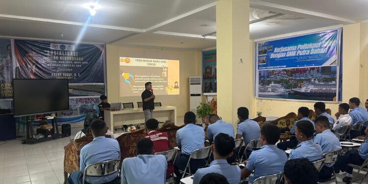 Densus 88 Malut Sosialisasi Pencegahan Radikalisme di SMK Putra Bahari Ternate