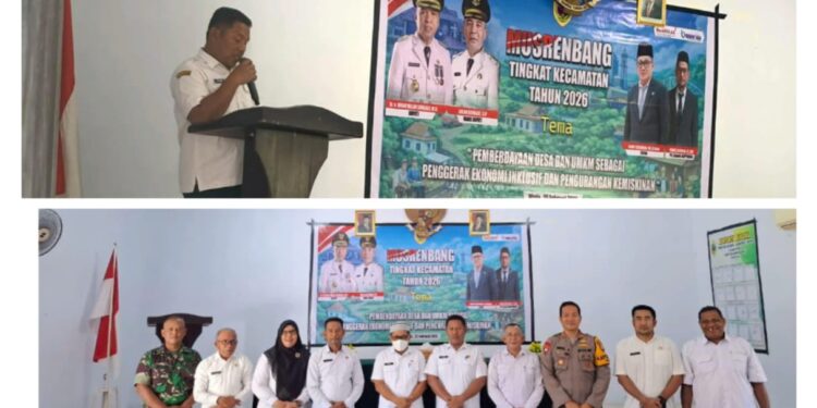 Sekda Halteng Buka Musrenbang Tingkat Kecamatan Weda 2026, Dorong Ekonomi Inklusif Berbasis Desa