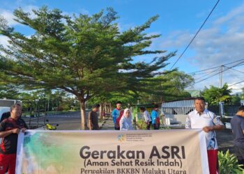 Bukan Omon-Omon dan tanpa seremoni, Implementasi Gerakan ASRI Jadi Rutinitas Kemendukbangga Malut