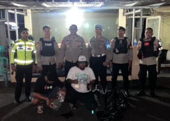 Polres Ternate Bongkar Peredaran Minuman Beralkohol Ilegal di Belakang Prima