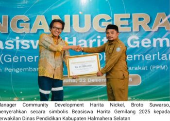 Dinas Pendidikan Halsel: Beasiswa Harita Gemilang Jaga Keberlanjutan Pendidikan
