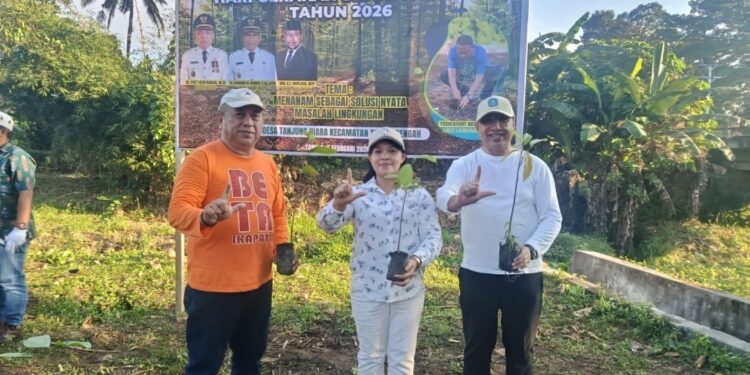 400 Bibit dari NHM Warnai Peringatan Hari Gerakan Sejuta Pohon 2026 di Halut