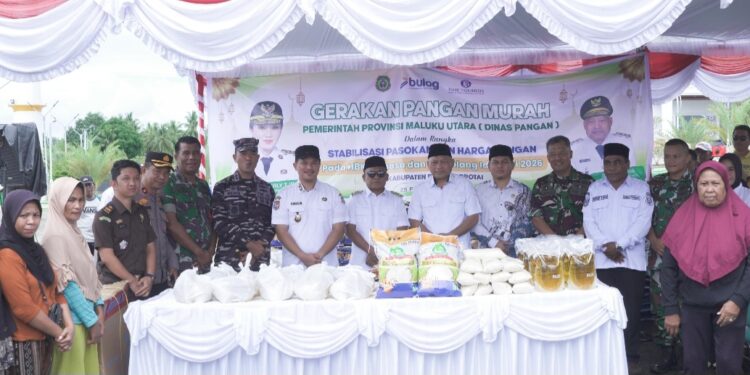 Warga Morotai Diberi Akses Sembako Terjangkau dari Pemprov Malut