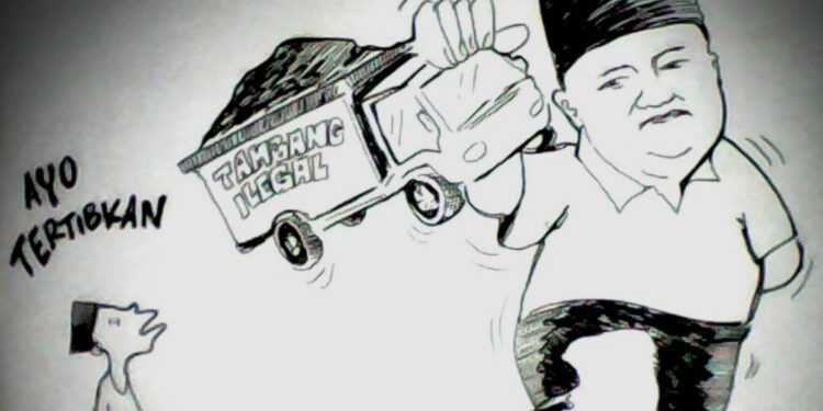 Ambil Pasir Tanpa Izin, PT. Marahai Sukses Sentosa Di Laporkan ke Polisi