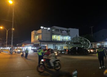 Polres Ternate Atur Lalu Lintas Sholat Tarawih Selama Ramadhan