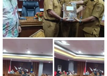 Pemkab Halteng Dan Pemprov Malut Rapat Dengan Kemendagri RI Bahas Tiga Pulau Di Kecamatan Pulau Gebe