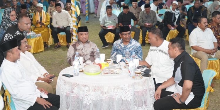 Bupati dan Wakil Bupati Halut Hadiri Nuzulul Qur’an di Kecamatan Kao
